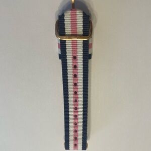 Daniel Wellington NATO Southampton (Navy, White, and Pink) Watch Strap